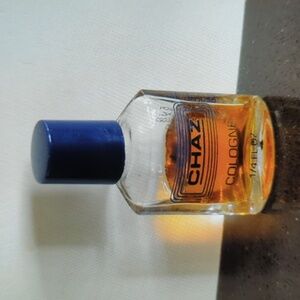 VTG Chaz cologne for men .25 FL OZ blue cap Charlie division revlon -237 As Pics